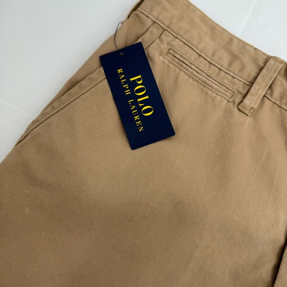 NWT Polo Ralph Lauren Men's 10” Size 30 Relaxed Fit Chino Short Beige New - Picture 10 of 15